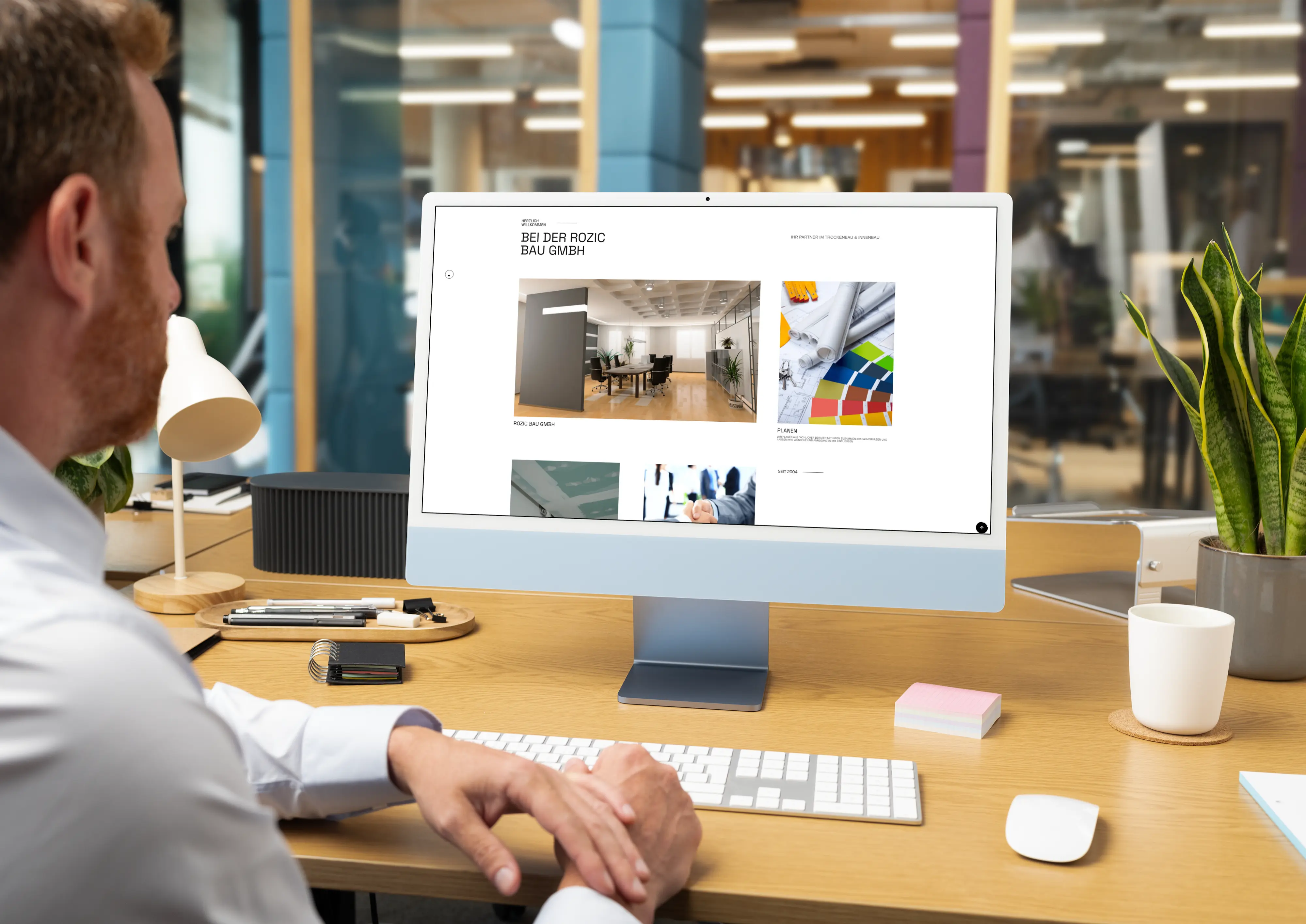 Website für Rozic Bau – Trockenbau & Innenausbau